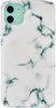 Insignia™ - Hard Shell Case for Apple® iPhone® 11 - White Marble-Front_Standard 