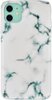 Insignia™ - Hard Shell Case for Apple® iPhone® 11 - White Marble-Front_Standard