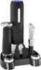 Modal™ - Rechargeable Wine Opener and Preserver Set - Black-Angle_Standard