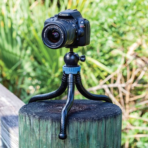 Sunpak GripPod 11 Tripod - Black/Blue WORLDWIDE DELIVERY