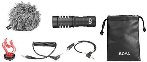 Sunpak Ultimate Vlogging Kit with BOYA Cardioid Microphone for Smartphones and Cameras - Black BUY ONLINE