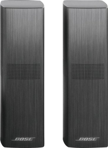 Image of Bose - Surround Speakers 700 120-Watt Wireless Satellite Bookshelf Speakers (Pair) - Black