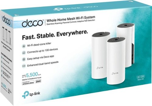 TP-Link Deco AC1200 Dual-Band Mesh Wi-Fi 5 System (3-Pack) - White SHOP ONLINE