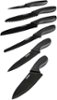 Cuisinart - 6-Piece Knife Set - Metallic Black Stainless-Angle_Standard