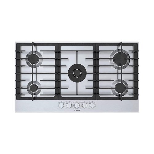Bosch® 800® Series 36 Stainless Steel Gas Cooktop