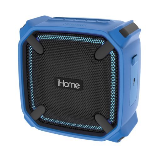 iHome IBT371LBC Portable Bluetooth Speaker - Blue WORLDWIDE DELIVERY