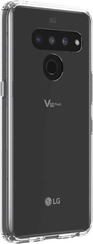  SaharaCase - Crystal Series Case for LG V50 ThinQ - Clear