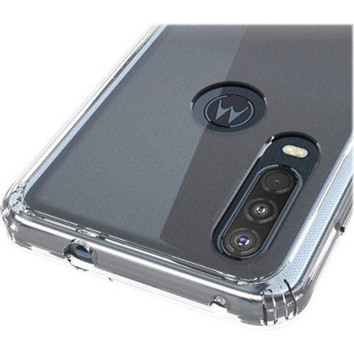 SaharaCase Crystal Protective Series Case for Motorola One Action - Clear SHOP ONLINE