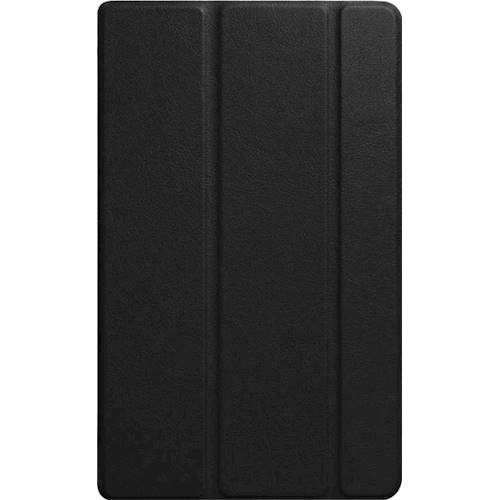 SaharaCase - SaharaBasics Folio Case for Amazon Kindle Fire HD 8 (2017/2018 Release) - Black-Front_Standard 