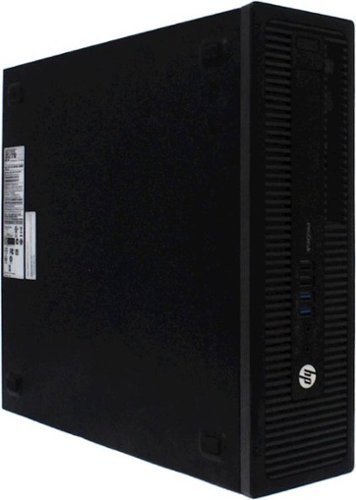 HP - Refurbished ProDesk Desktop - Intel Core i3 - 8GB Memory - 240GB Solid State Drive - Black-Angle_Standard 