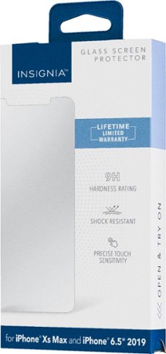 Insignia™ Tempered Glass Screen Protector for Apple iPhone 11 Pro Max and XS Max - Clear WORLDWIDE DELIVERY