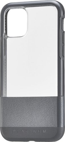 Platinum™ Hard Shell Case for Apple iPhone 11 Pro - Charcoal With Clear Accents WHERE TO BUY