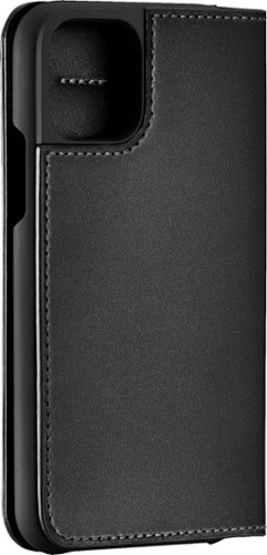 Platinum™ Leather Folio Case for Apple iPhone 11 Pro - Black SHOP ONLINE