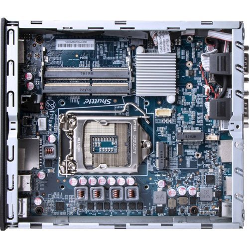Shuttle - XPC Slim DH310V2 Barebone Desktop - Black-Alt_View_Standard_13 