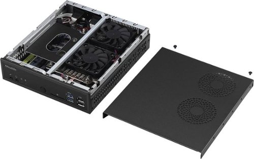 Shuttle - XPC Slim DH110SE Barebone Desktop - Black-Alt_View_Standard_12 