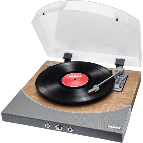 ION Audio - PREMIER LP Bluetooth Stereo Turntable - Natural-Front_Standard 