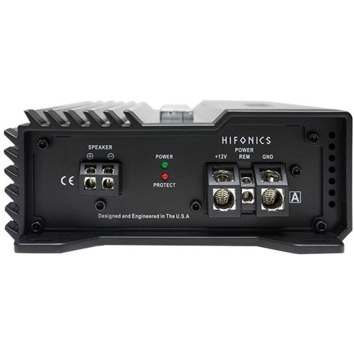 Hifonics ALPHA 1200W Class D Digital Mono Amplifier with Variable Low-Pass Crossover - Black HOW TO BUY