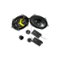 KICKER - CS Series 6" x 8" 2-Way Car Speakers with Polypropylene Cones (Pair) - Black-Front_Standard