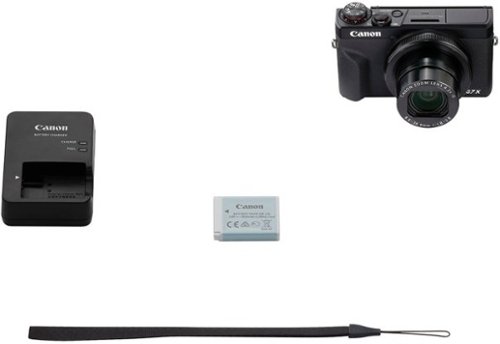 Canon PowerShot G7 X Mark III 20.1 Megapixel Digital Camera Black