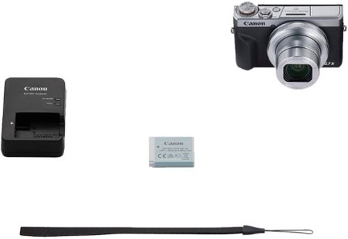 Canon PowerShot G7 X Mark III 20.1 Megapixel Digital Camera Silver