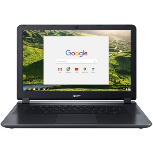  Acer - 15.6" Chromebook - Intel Atom x5 - 4GB Memory - 32GB eMMC Flash Memory - Granite Gray
