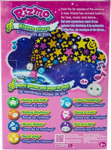 Rizmo Interactive Plush Toy Aqua International Shipping