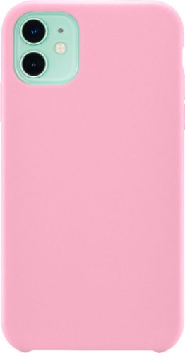 Insignia™ - Silicone Hard Shell Case for Apple® iPhone® 11 - Pink