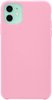 Insignia™ - Silicone Hard Shell Case for Apple® iPhone® 11 - Pink-Front_Standard