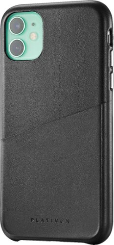 Platinum™ Leather Wallet Case for Apple iPhone 11 - Black WORLDWIDE DELIVERY