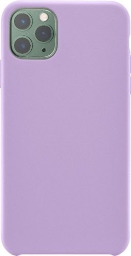 Insignia™ - Silicone Hard Shell Case for Apple® iPhone® 11 Pro Max - Lavender