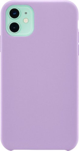 Insignia™ - Silicone Hard Shell Case for Apple® iPhone® 11 - Lavender