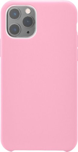 Insignia™ - Silicone Hard Shell Case for Apple® iPhone® 11 Pro - Pink