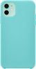 Insignia™ - Silicone Hard Shell Case for Apple® iPhone® 11 - Aqua Blue-Front_Standard