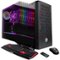 CyberPowerPC - Gaming Desktop - Intel Core i5-9600K - 16GB Memory - NVIDIA GeForce RTX 2060 Super - 1TB Hard Drive + 240GB SSD - Black-Front_Standard