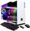 CyberPowerPC - Gamer Supreme Liquid Cool Gaming Desktop - AMD Ryzen 7 3800X - 16GB Memory - AMD Radeon RX 5700 XT - 1TB SSD - White-Front_Standard