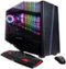 CyberPowerPC - Gaming Desktop - Intel Core i5-9400F - 8GB Memory - NVIDIA GeForce RTX 2060 SUPER - 1TB HDD + 240GB SSD - Black-Front_Standard