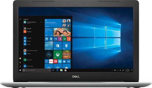 Dell - Inspiron 15.6" Touch-Screen Laptop - Intel Core i7 - 12GB Memory - 256GB Solid State Drive - Silver-Front_Standard 