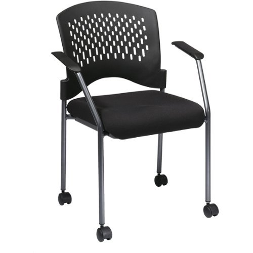 Pro-line II - ProGrid Series Fabric Visitor Chair - Black