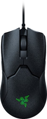 Razer - Viper Wired Optical Gaming Ambidextrous Mouse with Chroma RGB Lighting - Black