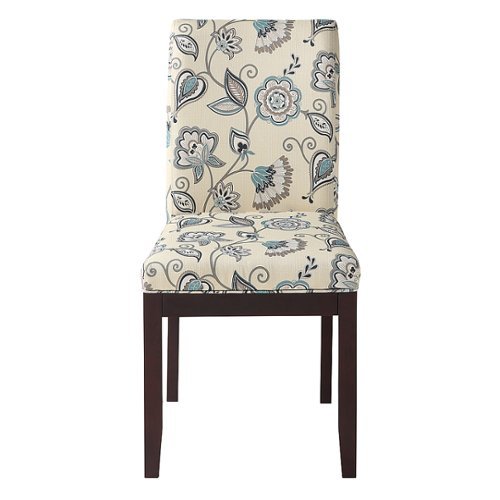 OSP Home Furnishings - Dakota Parsons Traditional Fabric Home Chair - Avignon Sky