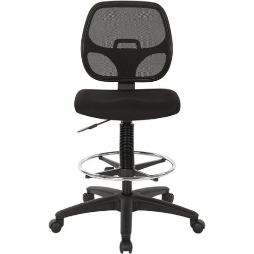 

WorkSmart - DC Series Fabric Drafting Chair - Black