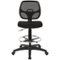 WorkSmart - Baldwin 5-Pointed Star Faux Leather Office Chair - Black-Front_Standard