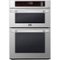 LG - STUDIO 30" Smart Built-In Electric Convection Combination Wall Oven with Microwave and Infrared Heating - Stainless Steel-Front_Standard