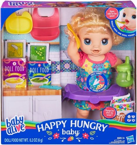 Baby Alive Happy Hungry Baby Doll - Styles May Vary BUY IN DUBAI