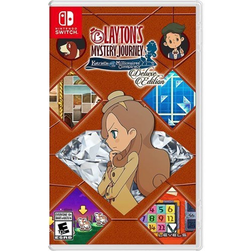 LAYTON'S MYSTERY JOURNEY: Katrielle and the Millionaires' Conspiracy Deluxe Edition - Nintendo Switch-Front_Standard 