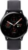 Samsung - Galaxy Watch Active2 Smartwatch 40mm Stainless Steel LTE (Unlocked) - Black-Front_Standard