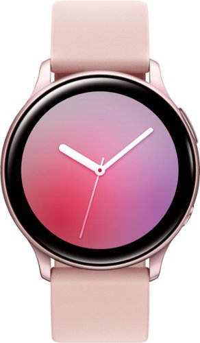  Samsung - Galaxy Watch Active2 Smartwatch 40mm Aluminum - Pink Gold