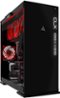 CLX - SET Gaming Desktop - AMD Ryzen 9 3900X - 64GB Memory - 2 x NVIDIA GeForce RTX 2080 Ti - 6TB Hard Drive + 1TB SSD - Black/Red-Front_Standard