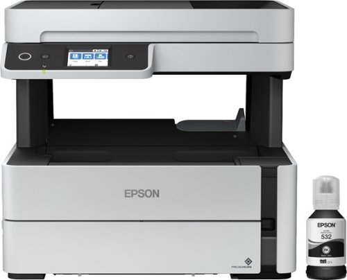 Epson - EcoTank ET-M3170 Wireless Monochrome All-in-One SuperTank Printer - White