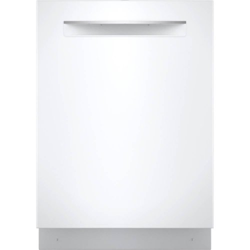"Bosch - 500 Series 24"" Top Control Built-In Stainless Steel Tub Dishwasher with 3rd Rack and PrecisionWash, 44 dBa - White"
